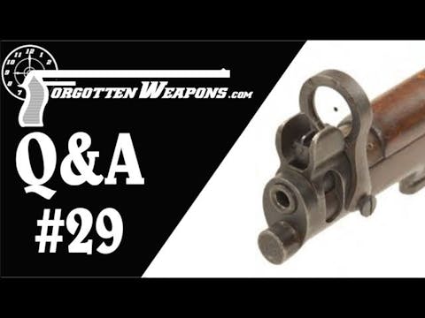 Q&A 29: Galilean Sights and American AKs