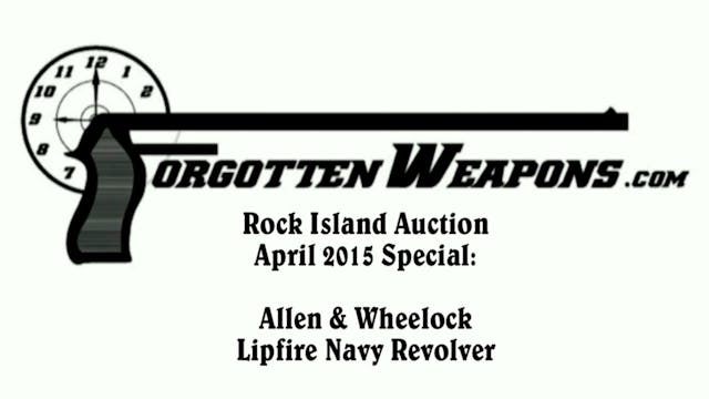 Allen & Wheelock Lipfire Navy Revolver