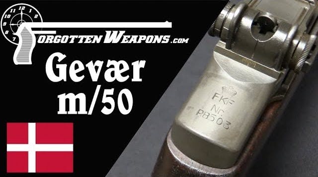 Danish Gevaer m/50 - An American Gun ...