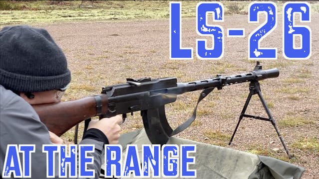 Finnish LS-26 at the Range