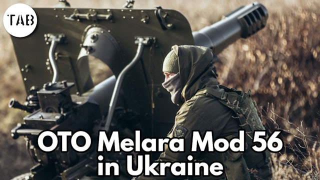 Italian OTO Melara Mod 56 Pack Howitzers in Ukraine