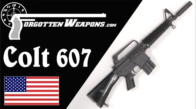 Colt 607: The First AR Carbine