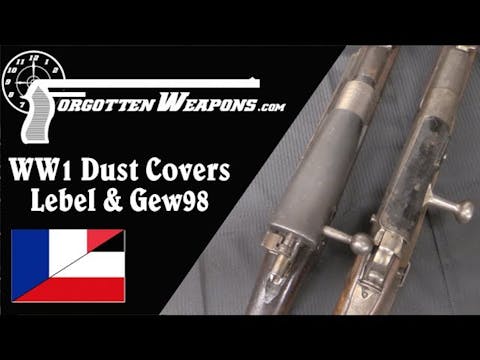 WW1 Rifle Mud Covers: Lebel & Gewehr 98