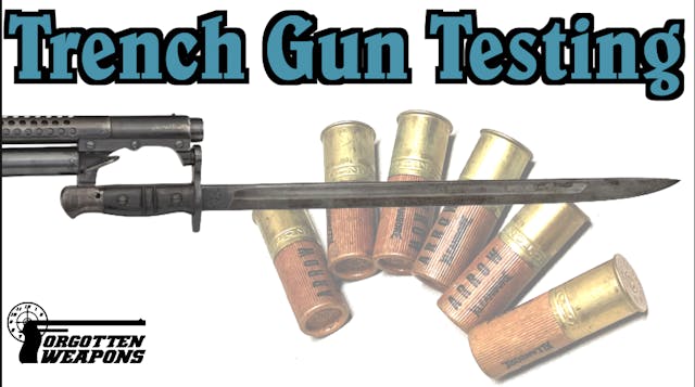 Testing an Original WW1 Trench Gun w/...