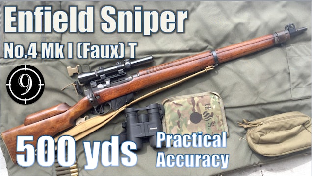 Enfield No.4 MkI Sniper (faux-T) to 600yds: Practical Accuracy 