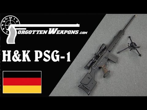 H&K PSG-1: The Ultimate German Sniper...