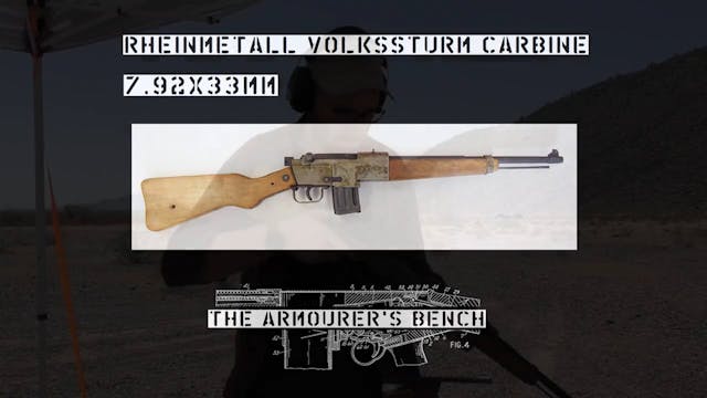 Rheinmetall Volkssturm Carbine