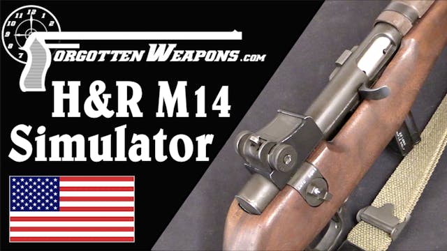 H&R's Prototype Simulator, M14, .22 C...