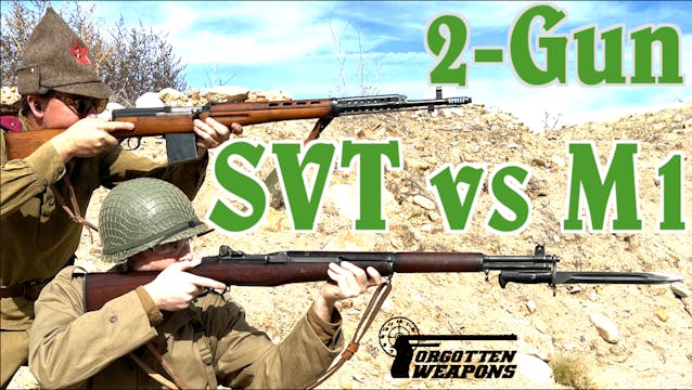 2-Gun on the Elbe: SVT40 vs M1 Garand