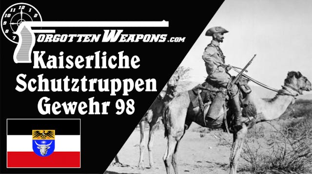 Kaiserliche Schutztruppen G98 - for t...