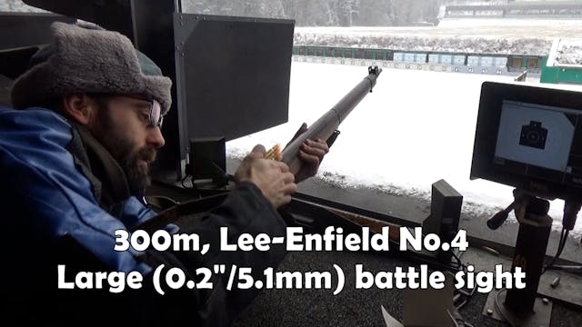 EXTRA VID: .303 Lee Enfield No.4 0.2"...