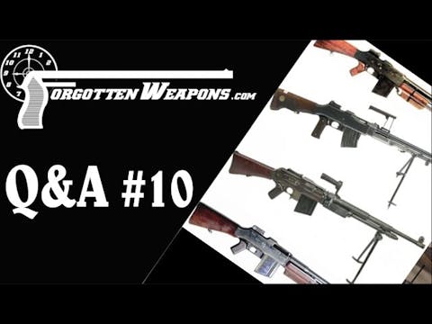 Q&A #10: Collectible Surplus Guns, Du...