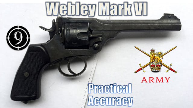 Webley Mk VI .455 - Close Range Pract...