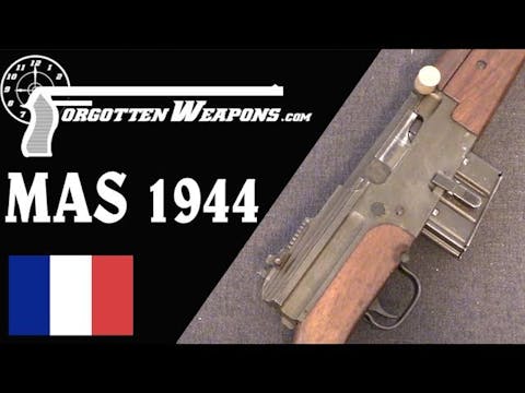 MAS 44: The French Adopt a Semiauto R...