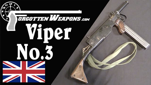 Britain's Experimental Viper No.3 SMG...