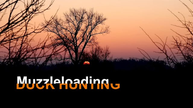 Muzzleloading duck hunting in Hungary