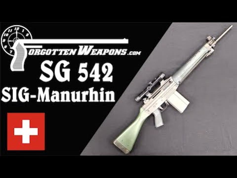 The Last Swiss Battle Rifle Sig Manurhin 542 In 243 History Of Weapons And War