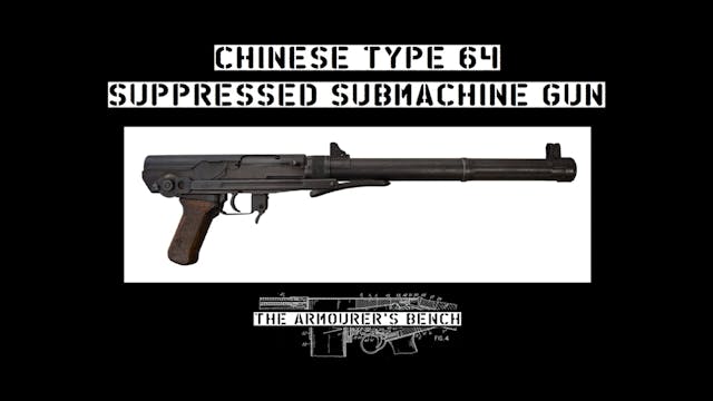 Chinese Type 64 Suppressed Submachine...