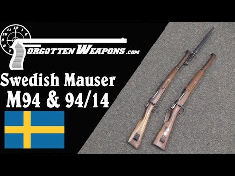 Swedish Mauser Carbines - m/94 and m/...