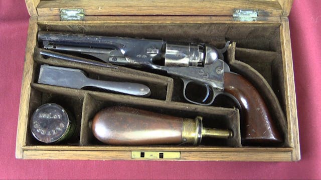 Colt 1862 Police Pocket Revolver (Cased)