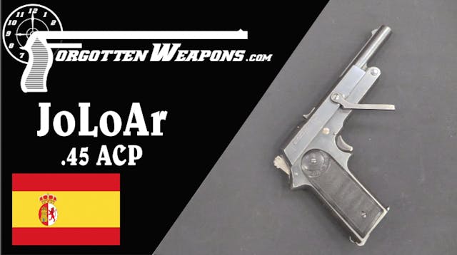 JoLoAr .45 ACP One-Hand-Cocking Pistol