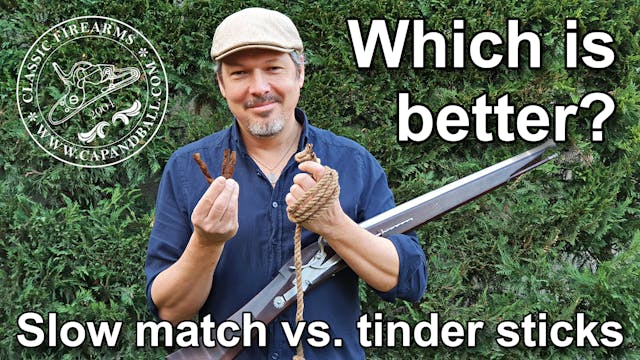 Which is better for a snap matchlock?...