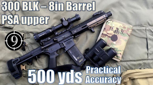 10.5in AR15 "Build" to 500yds: Practi...