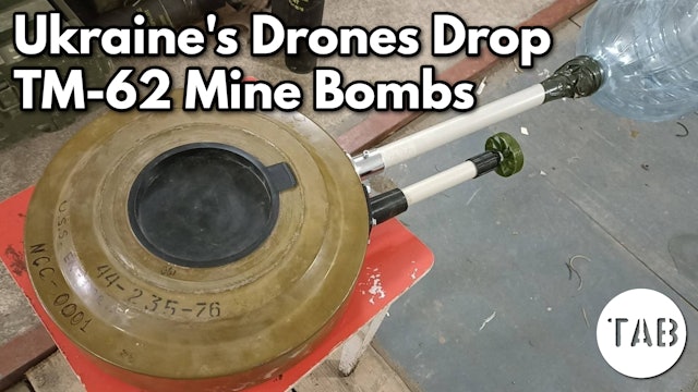 Ukraine's Drones Dropping TM-62 Mines