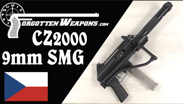 The CZ-2000 as a 9mm SMG Prototype