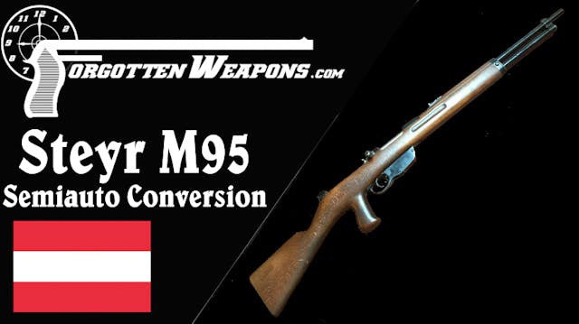 Steyr M95 Straight-Pull Semiauto Conv...