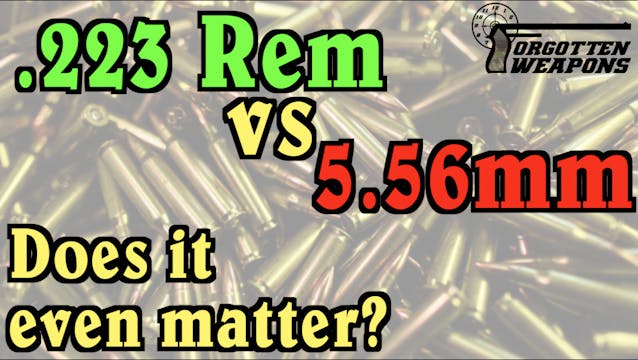 Ask Ian: .223 vs 5.56 and "Military G...