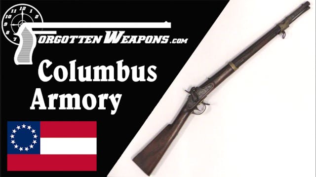 A Very Rare Confederate Columbus Armo...