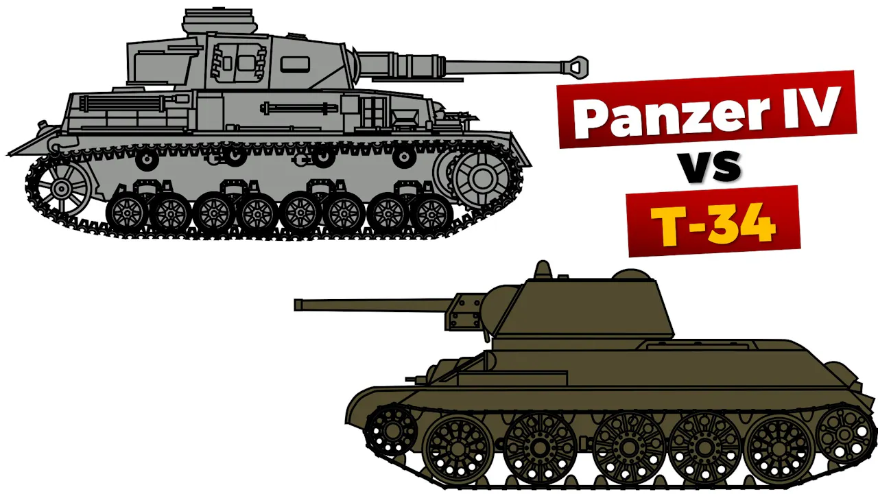 Panzer Iv G Vs T 34 1942 History Of Weapons War
