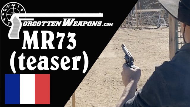 Back-Up Gun Match Teaser with an MR-73