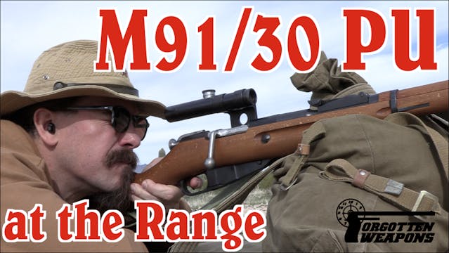 M91/30 PU Sniper at the Range