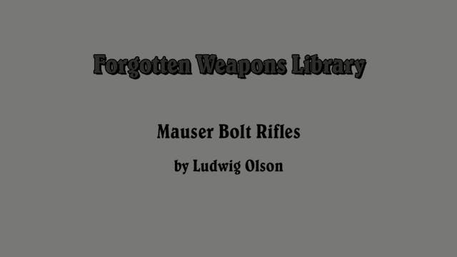 Book Review: Mauser Bolt Rifles by Lu...