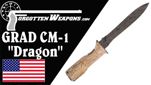 The Most Ornate Knife-Gun You Will Ever See: CM-1 "Dragon"