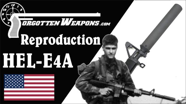 Reproduction HEL-E4A Vietnam M16 Sile...
