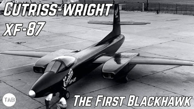 Curtiss-Wright XF-87 - The First Blac...