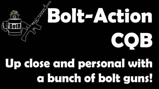Bolt-Action CQB: Up Close And Persona...