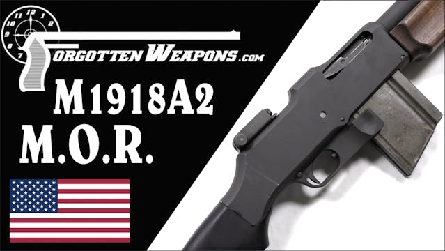 M1918A2 MOR: How to Make a Non-NFA BAR