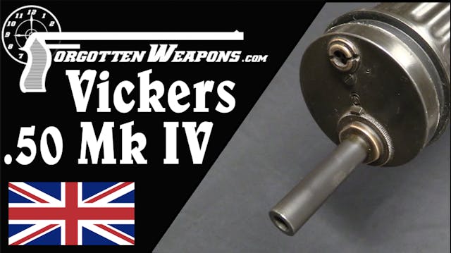 Vickers Mk IV .50 Caliber Water-Coole...