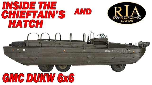 Inside the Chieftain's Hatch: DUKW