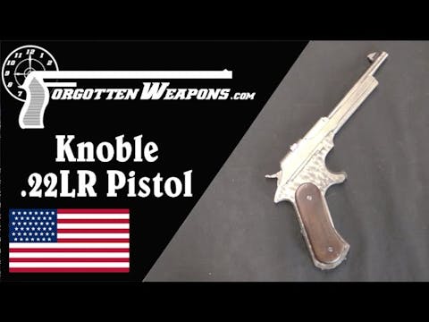 Knoble .22 Rimfire Prototype Pistol