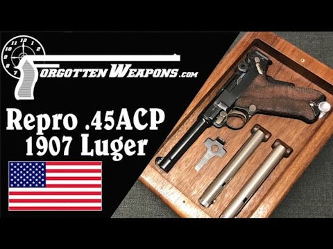 LugerMan Reproduction of the 1907 .45...