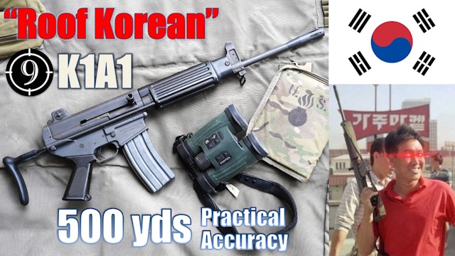 S. Korean K1A1 "Rooftop Korean's Choice" to 500yds: Practical Accuracy