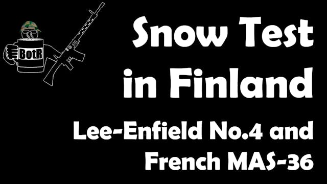 Lee-Enfield No.4 And French MAS-36 Sn...