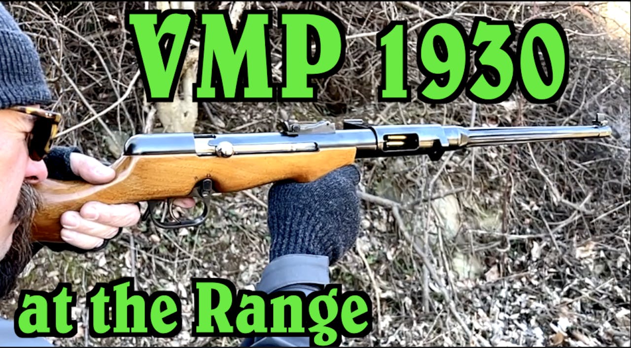 VMP 1930 at the Range does the Monopod Help? History of Weapons & War