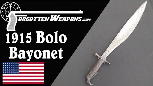 US M1915 Bolo Bayonet - Dual Purpose ...