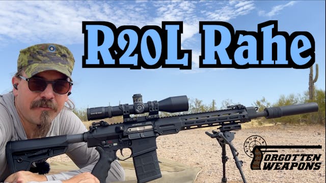 Estonian R20L DMR Clone at the Range